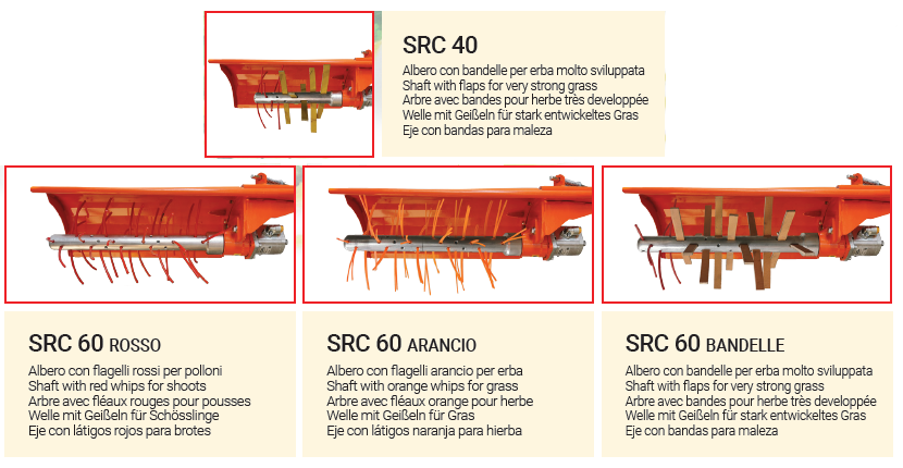 Rinieri SRC Low Profile Sucker Remover on Bio-Dynamic Duo Frame | 65"-134" Row Width for Tractor