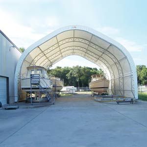 FarmTek ClearSpan Gable HD Building System | High Clearance, Durable Steel Frame, UV-Resistant Cover