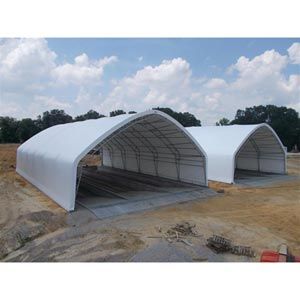 FarmTek ClearSpan Gable HD Building System | High Clearance, Durable Steel Frame, UV-Resistant Cover