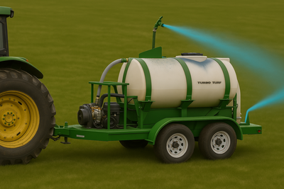 Turbo Turf Hydroseeder | Model HM-750-HARV-E & HM-750-Harv-E-P | Width 75