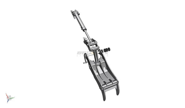 Bedrock Attachments Pin Grabber Thumb | Model EPT100-PG2T54 | Width 47.6" | Pin Size 100mm | 2 Teeth | Machine Size 30-36 Ton | For Excavators