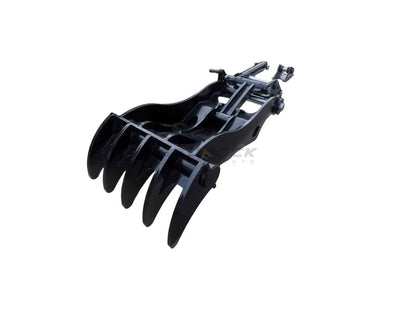 Bedrock Attachments Pin Grabber Thumb | Model EPT100-PG5T54 | Width 51.6" | Pin Size 100mm | 5 Teeth | Machine Size 30-36 Ton | For Excavators