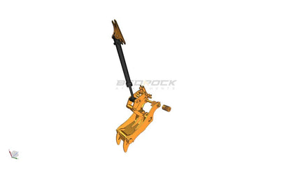 Bedrock Attachments Pin Grabber Thumb | Model EPT65-PG2T24 | Width 29.9" | Pin Size 65mm | 2 Teeth | Machine Size 12-15 Ton | For Excavators