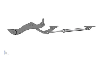 Bedrock Attachments Pin Grabber Thumb | Model EPT65-PG4T36 | Width 27.6" | Pin Size 65mm | 4 Teeth | Machine Size 12-15 Ton | For Excavators