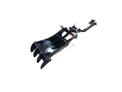 Bedrock Attachments Pin Grabber Thumb | Model EPT65-PG4T36 | Width 27.6" | Pin Size 65mm | 4 Teeth | Machine Size 12-15 Ton | For Excavators