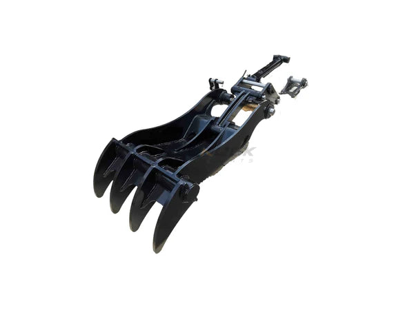 Bedrock Attachments Pin Grabber Thumb | Model EPT70-PG4T42 | Width 31.5" | Pin Size 70mm | 4 Teeth | Machine Size 15-18 Ton | For Excavators