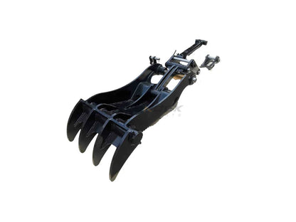 Bedrock Attachments Pin Grabber Thumb | Model EPT70-PG4T42 | Width 31.5" | Pin Size 70mm | 4 Teeth | Machine Size 15-18 Ton | For Excavators