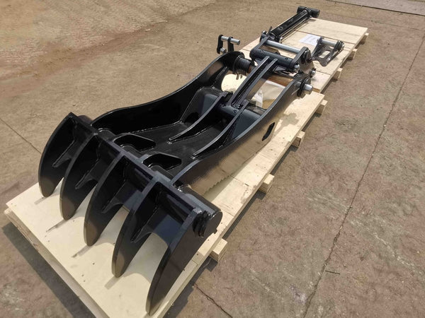 Bedrock Attachments Pin Grabber Thumb | Model EPT70-PG5T48 | Width 39.4" | Pin Size 70mm | 5 Teeth | Machine Size 15-18 Ton | For Excavators