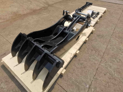 Bedrock Attachments Pin Grabber Thumb | Model EPT70-PG5T48 | Width 39.4" | Pin Size 70mm | 5 Teeth | Machine Size 15-18 Ton | For Excavators