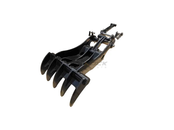 Bedrock Attachments Pin Grabber Thumb | Model EPT70-PG5T48 | Width 39.4" | Pin Size 70mm | 5 Teeth | Machine Size 15-18 Ton | For Excavators