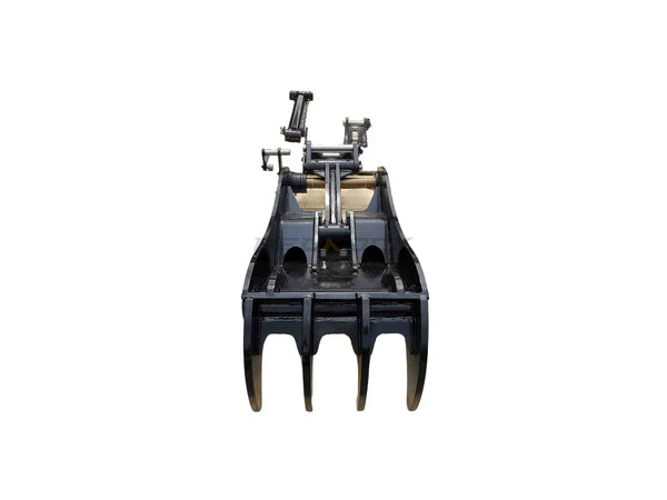 Bedrock Attachments Pin-On Thumb | Model EPT70-PO4T42 | Width 31.5" | Pin Size 70mm | 4 Teeth | Machine Size 15-18 Ton | For Excavators