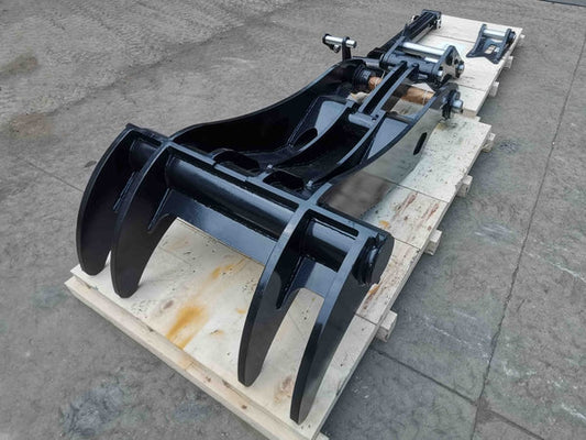 Bedrock Attachments Pin Grabber Thumb | Model EPT80-PG4T54 | Width 47.6" | Pin Size 80mm | 4 Teeth | Machine Size 20-24 Ton | For Excavators