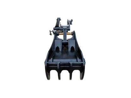 Bedrock Attachments Pin-On Thumb | Model EPT80-PO4T42 | Width 40.2" | Pin Size 80mm | 4 Teeth | Machine Size 20-24 Ton | For Excavators