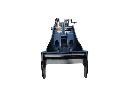 Bedrock Attachments Pin Grabber Thumb | Model EPT90-PG2T48 | Width 46.5" | Pin Size 90mm | 2 Teeth | Machine Size 24-29 Ton | For Excavators
