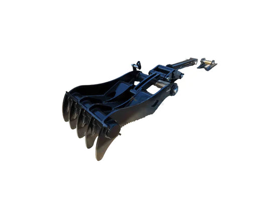 Bedrock Attachments Pin-On Thumb | Model EPT90-PO5T48 | Width 46.1" | Pin Size 90mm | 5 Teeth | Machine Size 24-29 Ton | For Excavators