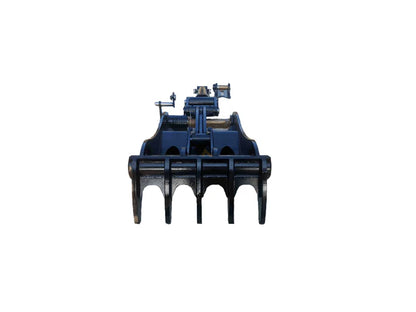 Bedrock Attachments Pin-On Thumb | Model EPT90-PO5T48 | Width 46.1" | Pin Size 90mm | 5 Teeth | Machine Size 24-29 Ton | For Excavators