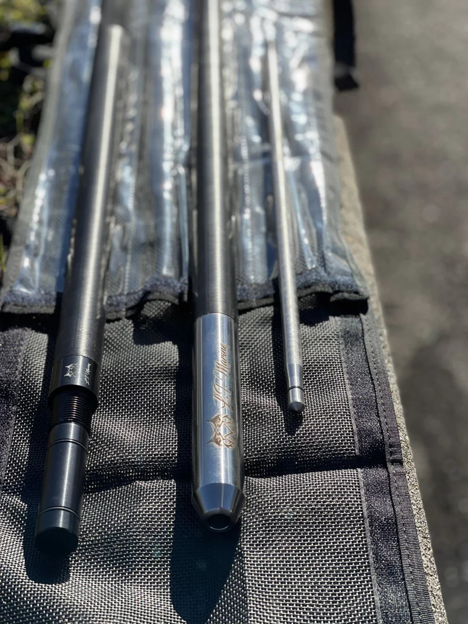 LT Marine Heavy Weight Cockpit Harpoon Series | 8’ & 10’ Two-Piece | 10 lbs | 2.5 lb Weighted Head | For Sport Fishing Boats
