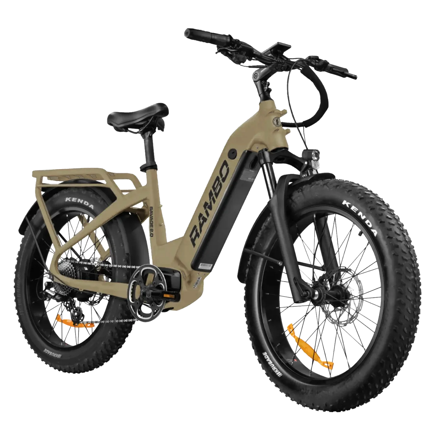 Rambo Savage 2.0 | 750W-1000W Hub Motor | Maximum Speed Up-To 30 Mph | Load Capacity 300 Lbs