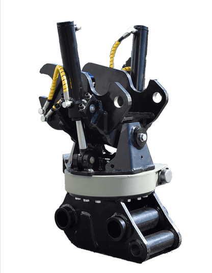 RAGNARTECH TILT ROTATOR SERIES | TR-04, TR-06 & TR-08 MODEL | WITH DIGGING & GRADING BUCKETS | FOR KUBOTA & BOBCAT EXCAVATORS