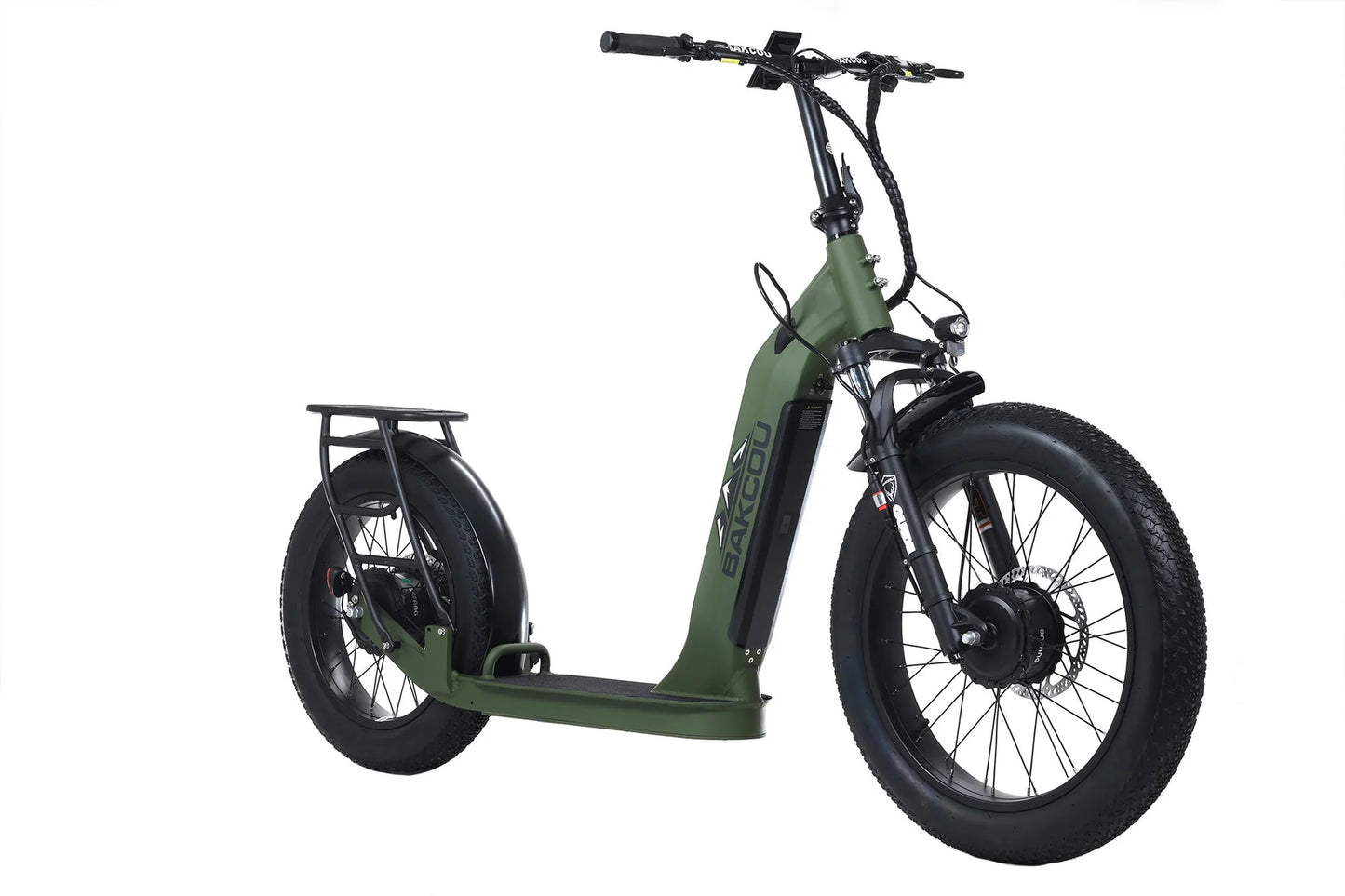 Bakcou Timberwolf AWD Electric Scooter | Bafang Motor 750W Hub | Top Speed 20+ Mph