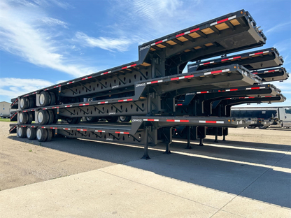 Demco Triple Axle Drop Deck Trailers | Model 48' Triple Axle | Length 48 ft | Tare Weight 12,840 Lbs | For Tractors