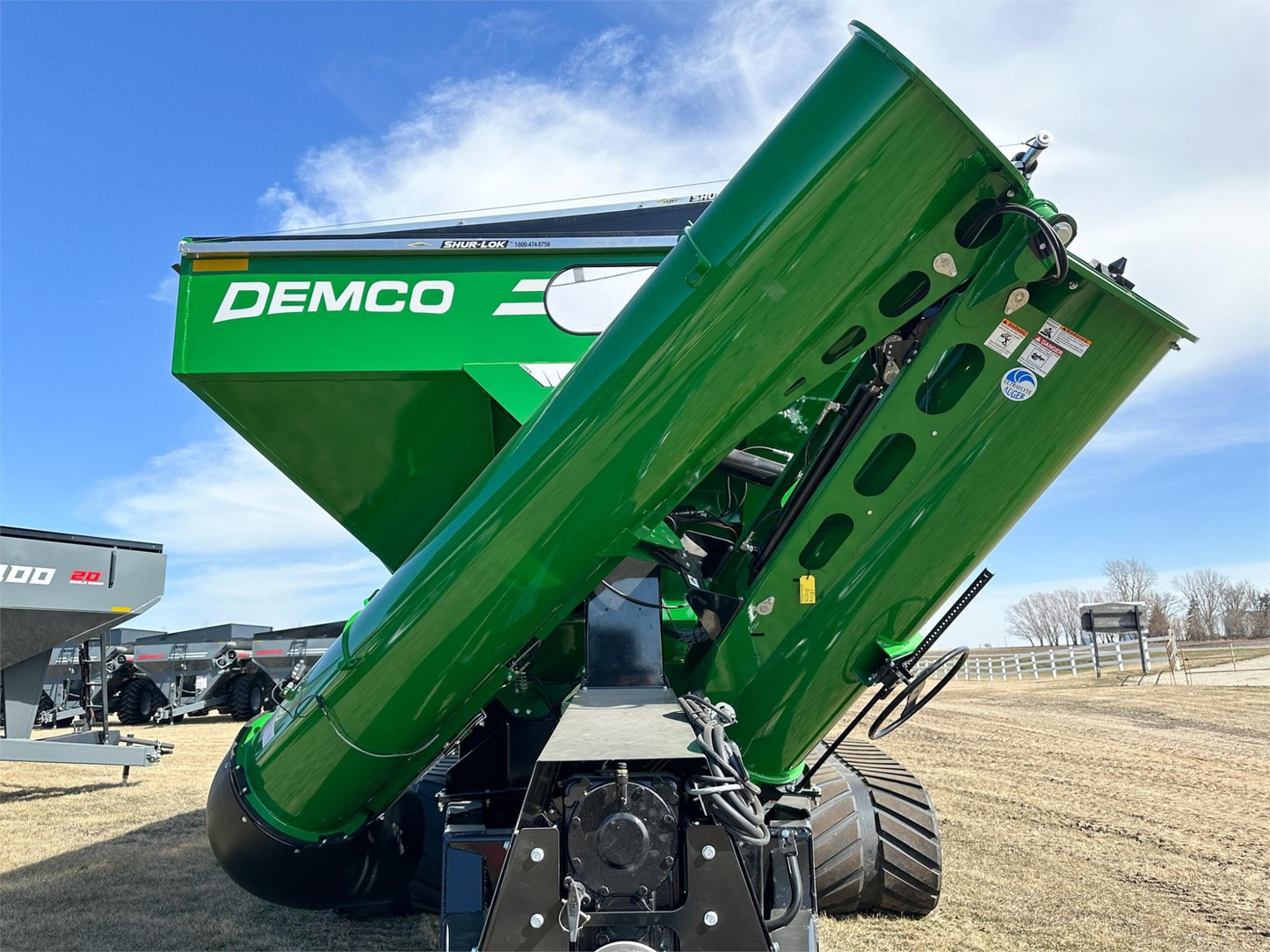 Demco Dual Auger Grain Cart | Model 1300 | Total Weight 24,460 | Horsepower 250 HP | Hub Size 20 Bolt | For Tractors