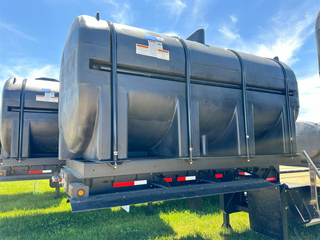 Demco | Liquid Tender Trailer | Tandem Axle | Model Length 48' | Dual 3250 Gallon Tanks | Width 102" | Capacity 55,000 lbs | Horsepower 300-350 HP | For Tractor