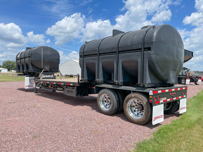 Demco Liquid Tender Trailer | Model 42' | Width 102" | Capacity 55,000 lbs | Brake Size 16.5” x 7” | For Tractors