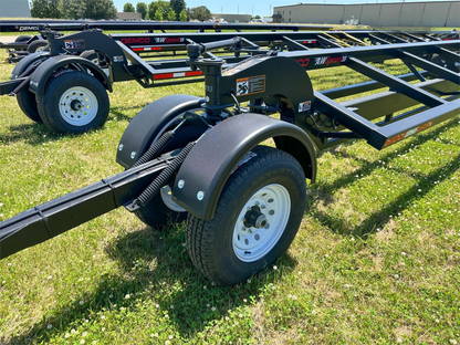 Demco All Wheel Steer Combine Header Transport Trailers | HT38AWS, HT42AWS & HT48AWS Models | GVW  21,000 lbs | For Tractors