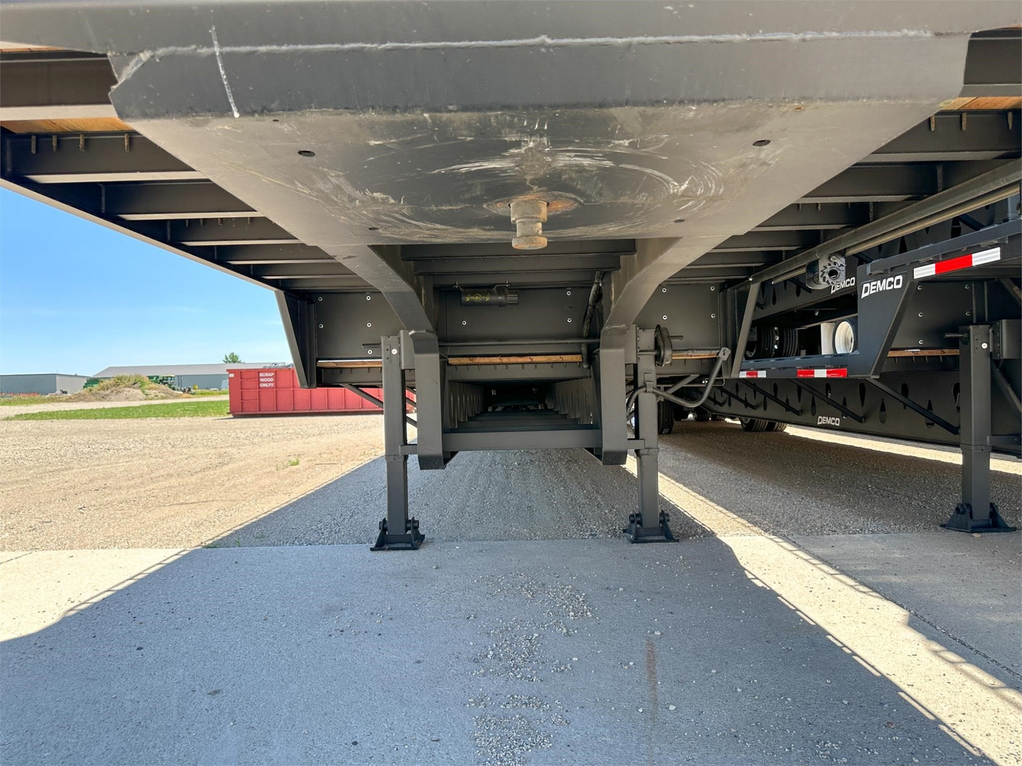 Demco Triple Axle Drop Deck Trailers | Model 48' Triple Axle | Length 48 ft | Tare Weight 12,840 Lbs | For Tractors