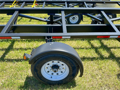 Demco Heavy Duty Combine Header Transport Trailers | Model HT52HD | Dimension 62’6” | GVW 20,000 lbs. | For Tractors