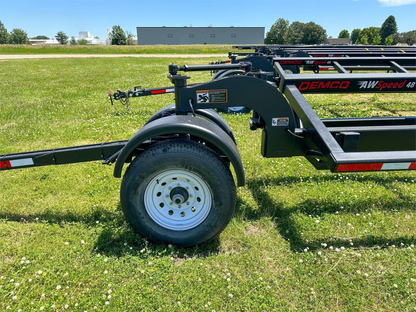 Demco All Wheel Steer Combine Header Transport Trailers | HT38AWS, HT42AWS & HT48AWS Models | GVW  21,000 lbs | For Tractors