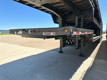 Demco Triple Axle Drop Deck Trailers | Model 48' Triple Axle | Length 48 ft | Tare Weight 12,840 Lbs | For Tractors