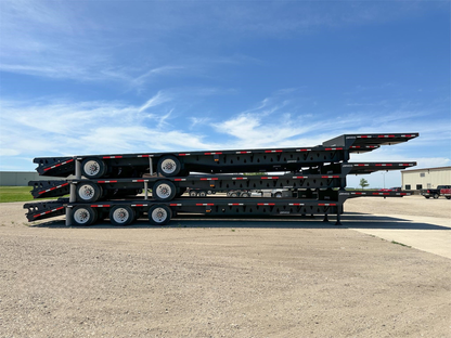 Demco Triple Axle Drop Deck Trailers | Model 48' Triple Axle | Length 48 ft | Tare Weight 12,840 Lbs | For Tractors