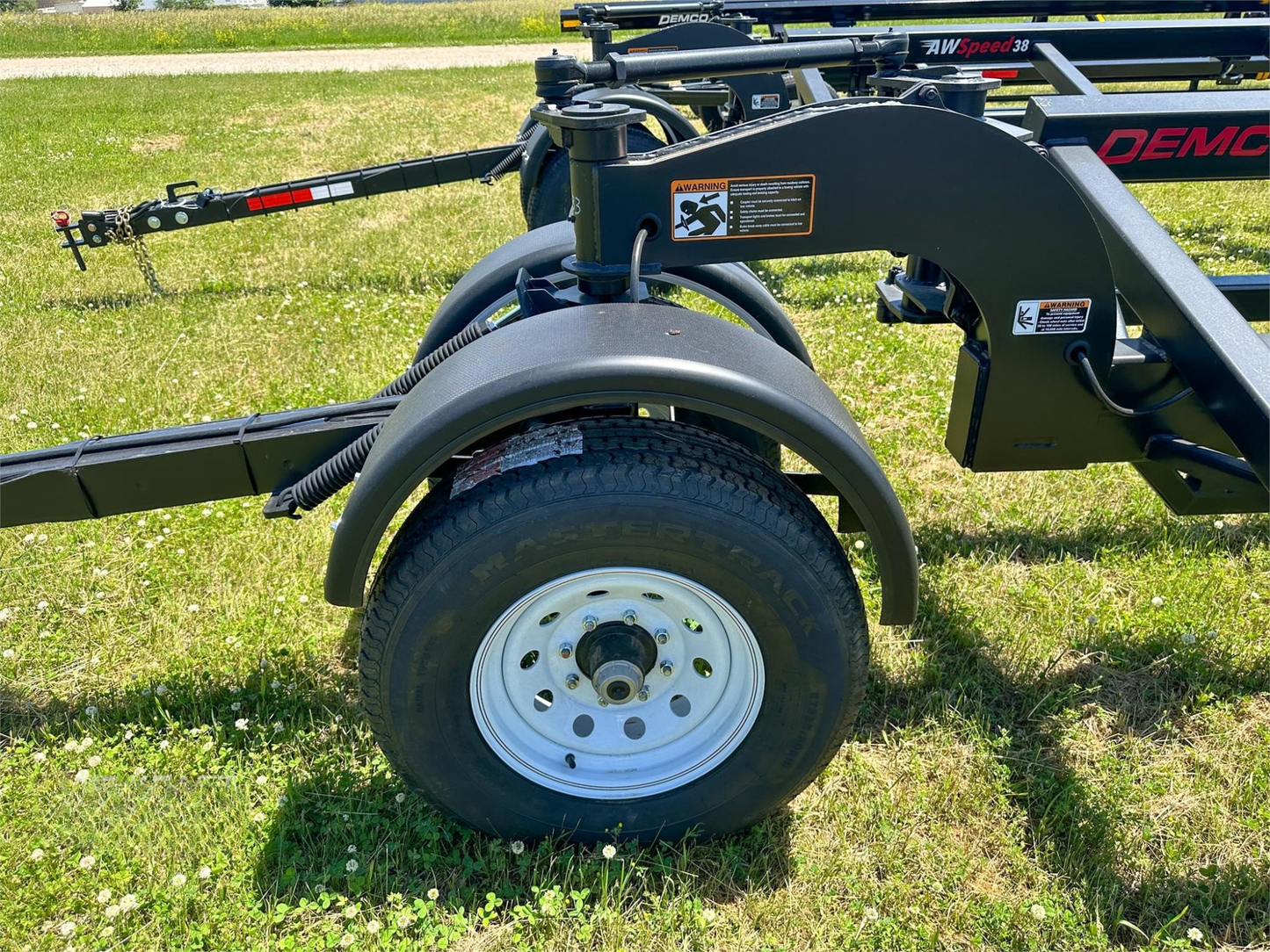 Demco Standard Combine Header Transport Trailers | Model HT28 | GVW 11,200 lbs | 1" Hitch Pin | For Tractors