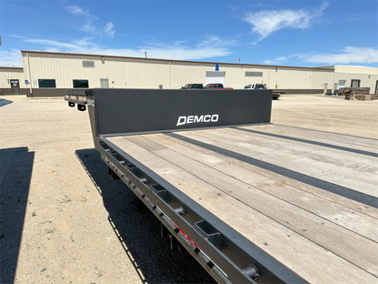 Demco Tandem Axle Drop Deck Trailers + 5' Beaver Tail with Twin Ramps | Model DD43-5 & DD48-5 | Length 43ft To 48ft | For Tractors