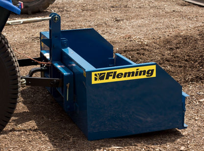Fleming Tipping Transport Boxes | Model TB4, TB5 & HD6 | Width 50", 59" & 72" | 20-100 HP | 25-60 GPM | For Skid Steers, Tractors & Loaders