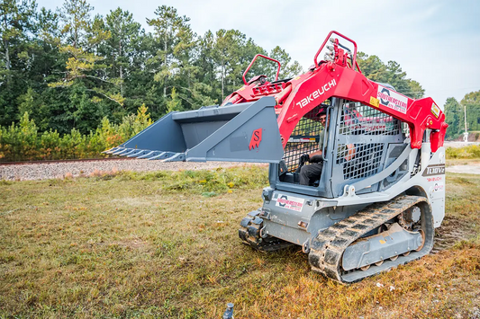 Solesbee’s Tooth Bucket | Model SSLB-T Series | Widths 66" – 84" | 8–30+ GPM | For Skid Steers