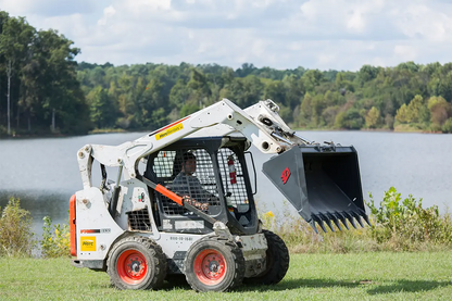 Solesbee’s Tooth Bucket | Model SSLB-T Series | Widths 66" – 84" | 8–30+ GPM | For Skid Steers