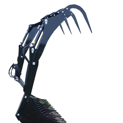 Top Dog Attachments Bale Grapple | Width 72"to 82" | Weight 1204 to 1342 lbs | Oil Flow Range 15 to 25 GPM | For Skid Steer