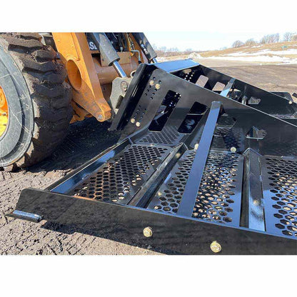 Top Dog Attachments Land Plane | Grading & Leveling Attachment | Width 79" & 101" | Weight 550 & 667 lbs | For Skid Steer