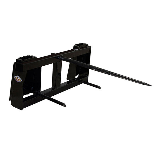 Top Dog Attachments RB3 Round Bale Spear | Width 45.75" | Weight 275 lbs | Max Lift Capacity 3,000 lbs | For Skid Steer