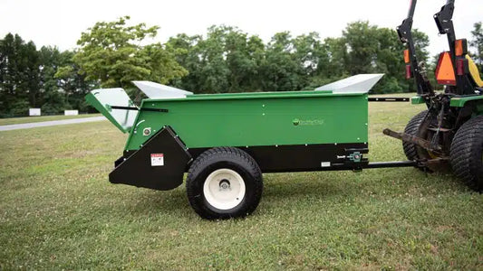 Earth & Turf | MultiSpread | 320MS | Tow Behind Compost Spreader | 58.8" Overall Width | Up to 60" Spread Width | 20 HP