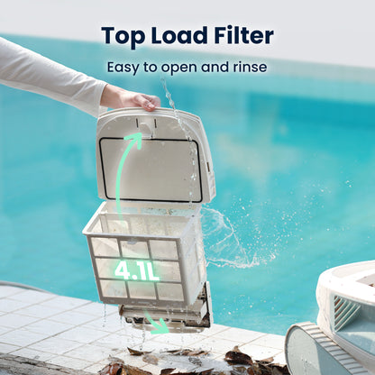 Chasing Cleaner Hydro 4 SE Corded Robotic Pool Cleaner | Pool Size 1,614 Sq.ft | Flow Rate 320 L/min