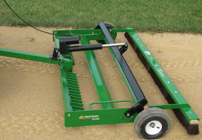 TurfTime Tow Behind Infield Groomer | Model Triple Play 60 | 60" Working Width | For Tractor