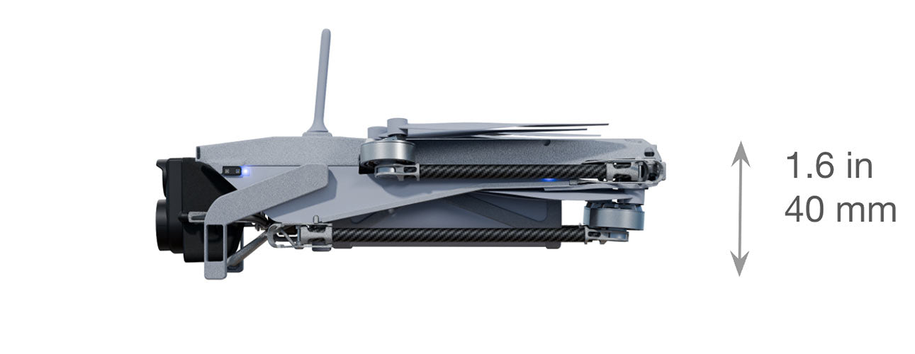 Vantage | Drone | Model Trace UAV Bundle Pro | Wisp Advanced | 12.1 in Wingspan | 2.4GHz Hexaband Radio | Flight Time 40 Min | 2.2 lb Payload | For Tactical Recon, Public Safety & Surveillance