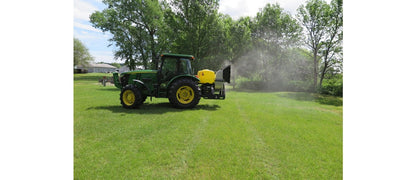 Bestway Ag 100 Gallon 3 Point PTO Titan X Mist Sprayer - Commercial Super Duty with 210 Degree Rotating Fan, Hypro Pump, and Wireless Remote Control