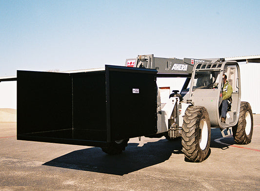 Star Industries Heavy Duty Trash Hopper | Models 1425 & 1430 | Volume 3.7 To 5.0 Cu. Yd. | Capacity 5,000 lb | For Forklift