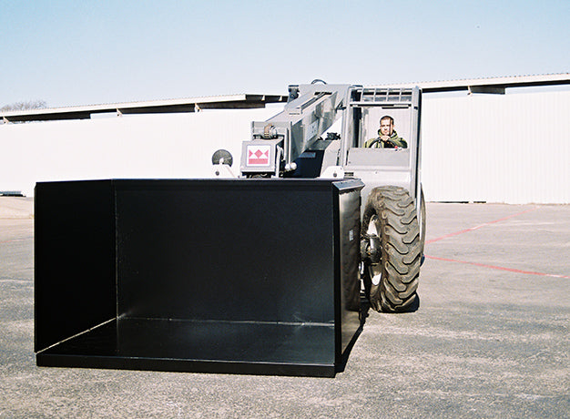 Star Industries Heavy Duty Trash Hopper | Models 1425 & 1430 | Volume 3.7 To 5.0 Cu. Yd. | Capacity 5,000 lb | For Forklift