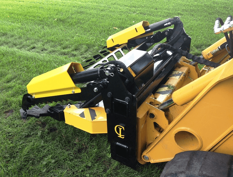 CL Fabrication EZ Puller Grapple/Guard | Width 48" inches | Oil Flow Range 15-25 GPM | For Skid Steer
